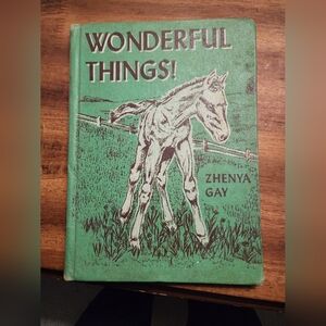 Green 'Wonderful Things!' Book by Zhenya Gay, 1954